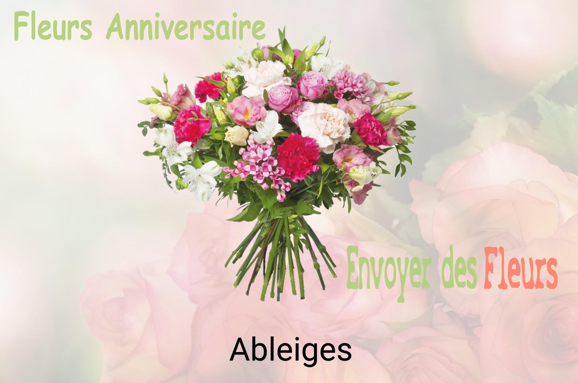Bouquet de fleurs d’anniversaire livré à Ableiges