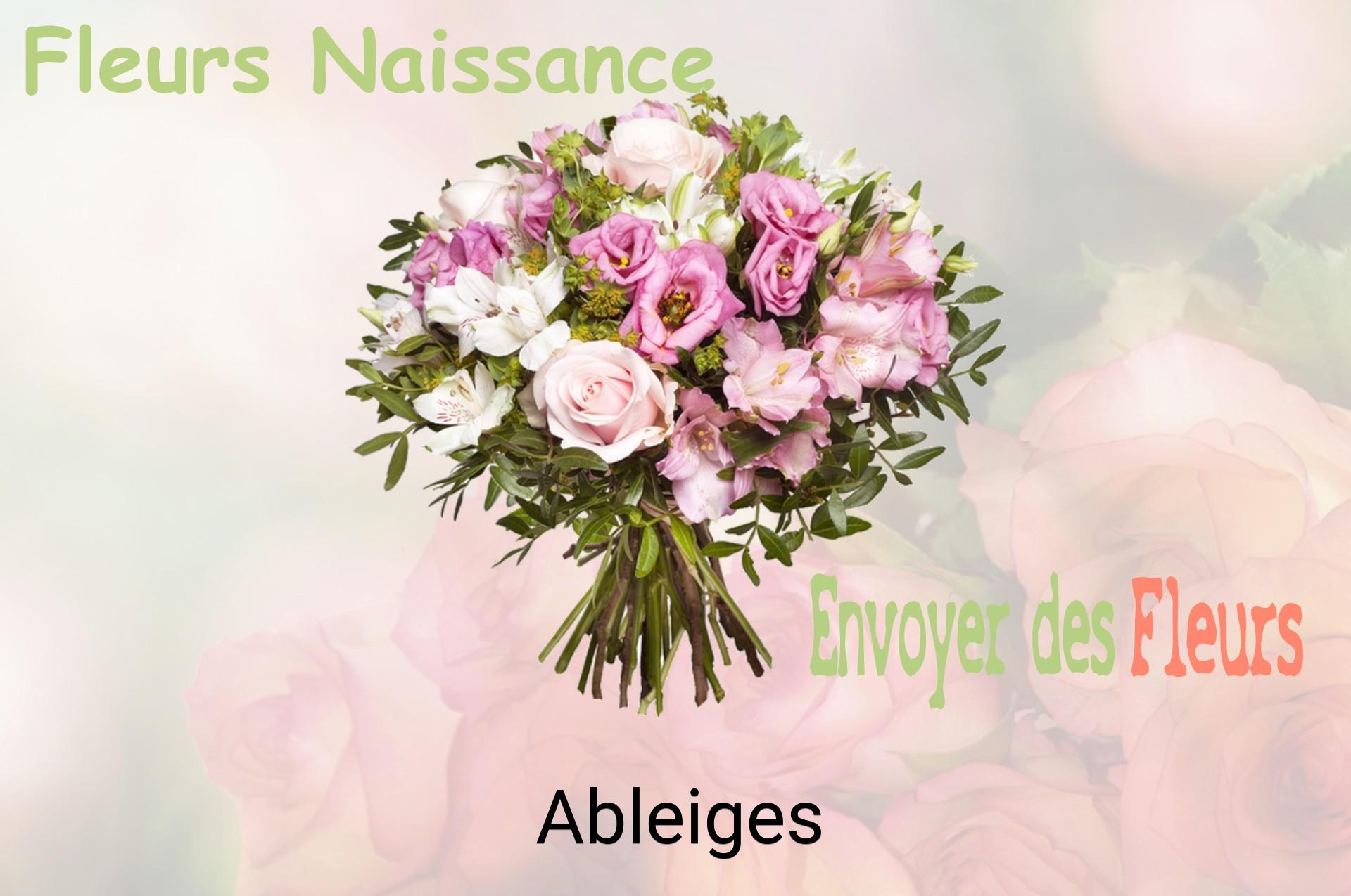 Bouquet de fleurs de naissance livré à Ableiges