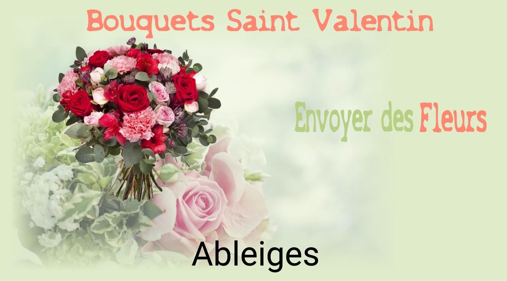 Roses de Saint-Valentin livrées à Ableiges